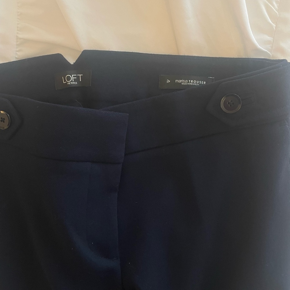 Loft marisa trouser petite navy